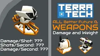 TerraTech | Weapons DAMAGE & WEIGHT | Reticule Research