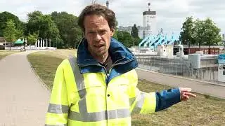 Felix erklärt Weserkraftwerk