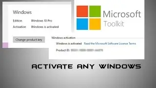 HOW TO ACTIVATE WINDOWS 10 (all versions )  || MICROSOFT TOOLKIT || YTsquare