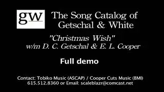 Christmas Wish lyric video full demo