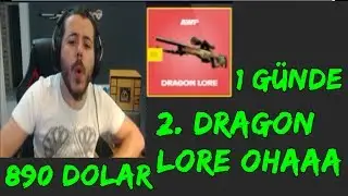 UNLOST 1 GÜNDE 2. DRAGON LORE'U ÇIKARIYOR 3200LİRA KAR
