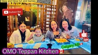 OMO TEPPAN KITCHEN CALGARY ALBERTA CANADA 🇨🇦/GRADUATION CELEBRATION MOMENTS