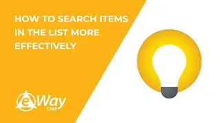 How to Search Items in the List More Effectively