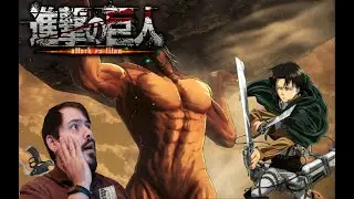 Shingeki no kyojin 2 Eren sella con una roca la puerta de Trost y Levi nos ayuda