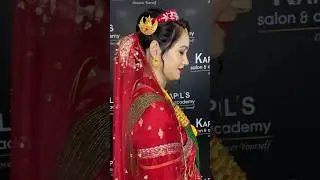 Nepali bridal makeup | modern bridal