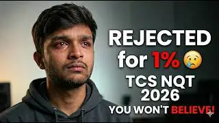 I Cleared TCS NQT… But Got Rejected for 1% | TCS NQT 2026