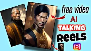 Instagram viral talking Ai  Avatar reels editing in Android\\ free video tull tutorial🔥🔥🔰