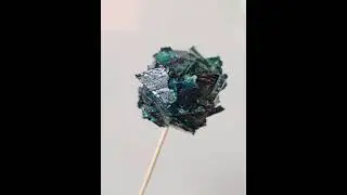 I made an Arcane hextech crystal cake pop 