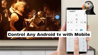 How to Control any Android tv with mobile.  puffin remote puffin browser