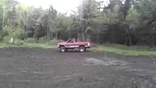 Chevy swinging some mud