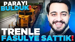 TRENLE BAŞKA ÜLKELERE SOYA FASULYESİ SATTIK! PARAYI BULDUK! Farming Sim. #13