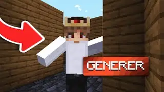 CRÉER un LABYRINTHE sur MINECRAFT en 2 SECONDES !