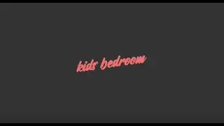 3D Kids Bedroom