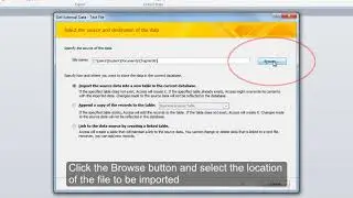 Microsoft Access: Create New Tables and Import Data