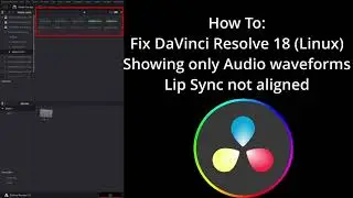 How To Fix DaVinci Resolve 18 On Linux | Missing Video | Lip Sync