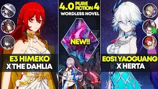NEW Pure Fiction 4 | E3 Himeko x The Dahlia & E0S1 Yao Guang x Herta | Honkai Star Rail 4.0