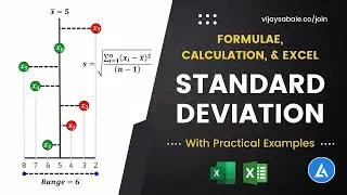 Standard Deviation With Examples: Calculation, Formulae, and In Excel