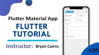 Flutter - 20 Material App | Introduction to Flutter Development Using Dart