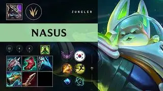 Nasus Jungle vs Ambessa - KR Master Patch 26.09
