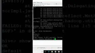 how to create database in hive environment