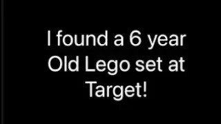 I found a 6 Year old Lego Set!