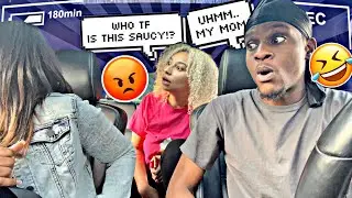 Picking Up My EX With My GIRLFRIEND IN THE CAR!!