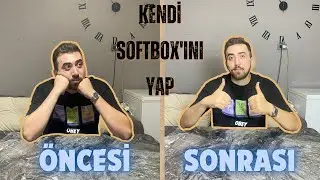 Evde Ucuz ve Kolay Softbox Yapımı! Profesyonel Işıklandırma Sadece 10 Dakikada!