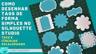 Como desenhar tags de forma simples no Silhouette Studio