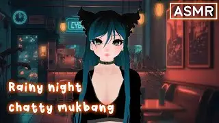 Chipotle Mukbang ASMR (soft whispers) |【VTuber】
