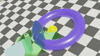 Blender geometry nodes - Shrink wrap volume (3.2 alpha)