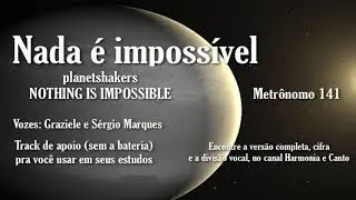Nada é impossível - Track para estudar bateria (versão: Sérgio Marques)