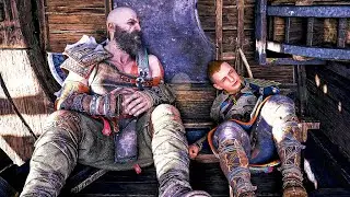 Атрей матерится: God of War: Ragnarok (2022) Момент из игры