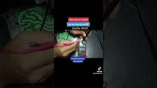 Aircond board tak pasti apa model. Mati total.