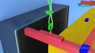 PRIHODA Fabric Ducting Mounting Instruction Installation 11AL