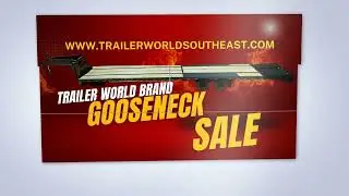 Trailer World Brand Goosenecks on Sale