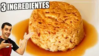 El POSTRE en 1 Minuto mas RICO y FÁCIL– ¡El Flan de huevo más delicioso!