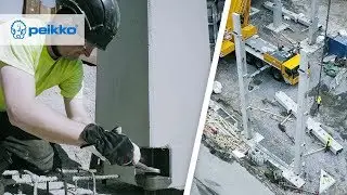 Fast Precast Column Installation with Bolted Connections