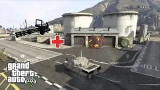GTA 5 (PC) Анархия с миниганом и танком