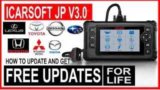 How To Update iCarsoft JP V3.0 for FREE & Get FREE LIFETIME UPDATES