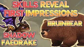 Shadow Faedrake & Bruin Bear! ARE THEY GOOD?! First Impression & Skill Look! Call of Dragons War Pet