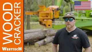 Woodcracker® CS750 smart and a telehandler: perfect combination