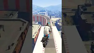 GTA 5 Bike Stunt 🔥 1168 #shorts #viral #gta #gta5