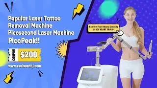 Revolutionize Your Skin with PicoPeak! SEA HEART GROUP's Picosecond Laser Tattoo Removal Technology!