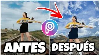 FOTOS INCREÍBLES | COMO EDITAR FOTOS EN PICSART | CIELOS HERMOSOS 🌌