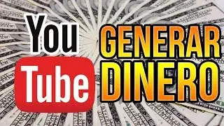 COMO GANAR DINERO CON YOUTUBE, FACIL Y RAPIDO