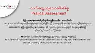 Practical Assessment | English Subtitle