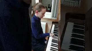 Сольфеджио. Си бемоль мажор Гамма+D7 Кошелева Ксения 4кл.