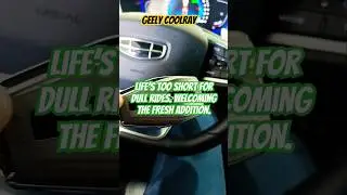Why you should gift a geely  #geely #geelycoolray #laxurycars #viralcars