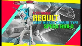 [SPEED BUILD] REGULT - LIGHT MISSILE CARRIER TYPE | MACROSS | HASEGAWA HOBBY KITS | 1/72 SCALE
