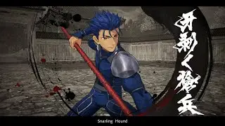 Fate/Samurai Remnant: Rogue Lancer fight